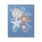 Stupell Industries Joy Nautical Holiday Seashells Canvas Wall Art